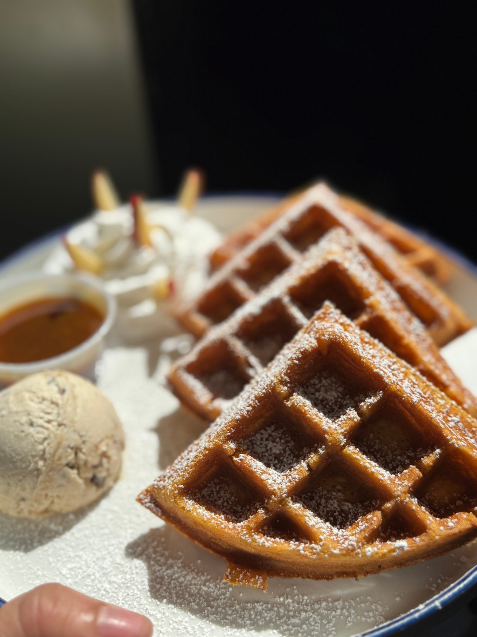 Pumpkin Waffle